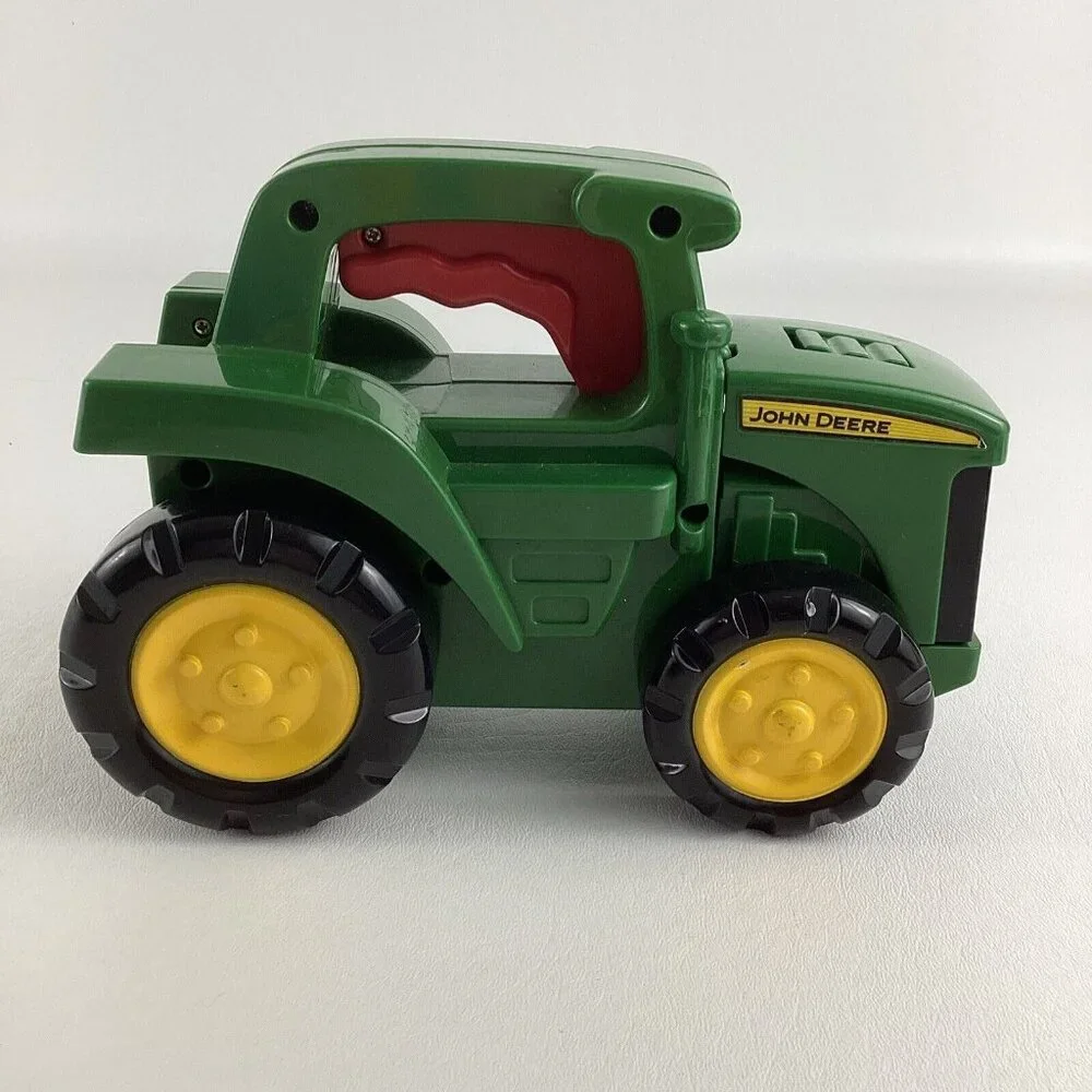John Deere Farm Tractor Flashlight Green Learning Curve Lights Sounds Campout